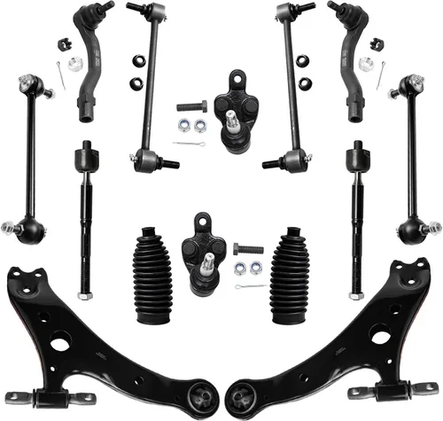 Miniatura 22 de Detroit Axle - Kit de suspensión frontal de 16 piezas para RWD Chrysler 300 Dodge Charger Challenger Magnum 6 brazos de control con rótulas 2