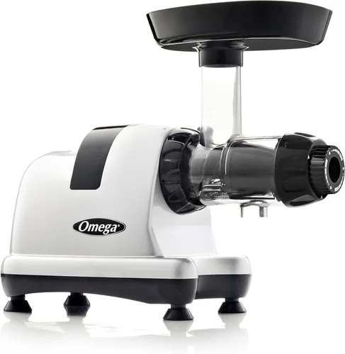 Miniatura 2 de Omega Máquina exprimidora de prensado en frío, extractor de jugo de frutas y verduras y sistema de nutrición para leche de nuez para bebés