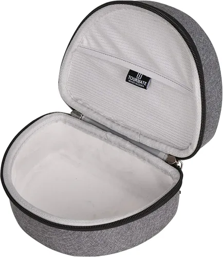 Miniatura 2 de Tourmate Funda de viaje rígida para auriculares Skullcandy Crusher Evo sobre la oreja/auriculares HROEENOI JZ02/Anker Soundcore Life Q20 Auriculares