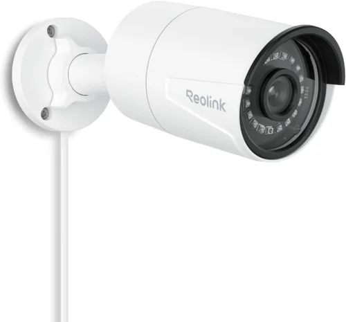 REOLINK Cámara IP PoE de seguridad de 5 MP, detección de persona/vehículo/mascota, lapso de tiempo, visión nocturna IR de 100 pies, trabajo con