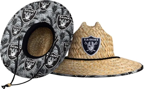 Miniatura 22 de FOCO - Sombrero de paja con logotipo de equipo universitario de NCAA y estampado floral para hombre TEAM LOGO