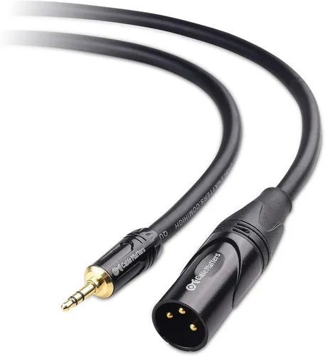 Miniatura 2 de Cable Matters 1 cable XLR de 0.138 in a XLR - Cable 2 desequilibrado de 0.138 in a XLR - 6 pies