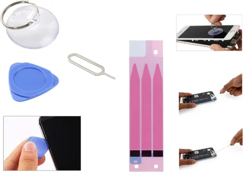 Miniatura 9 de IIDA Kit de reemplazo de batería para iPhone 11 con adhesivo de pantalla mejorado de alta capaicidad 3500 mAh real y capacidad completa 0 ciclos kit