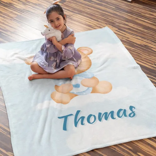Miniatura 6 de Manta de bebé personalizada con nombre, manta de envolver personalizada con nombre para niñas y niños, recién nacidos, regalos para niños pequeños