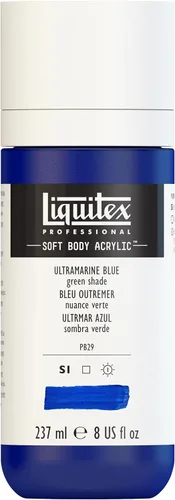 Miniatura 14 de Liquitex Professional Soft Body - Pintura acrílica, botella de 2 onzas (59 ml), blanco titanio Titanio Blanco