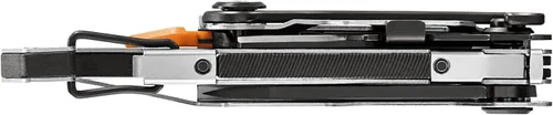 Miniatura 2 de Gerber Gear Stake Out 11 en 1 multiherramienta, hoja de borde liso de 2.2 pulgadas, extractor de estacas de tienda, transporte de mosquetón,