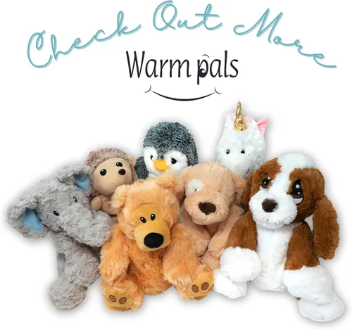 Miniatura 6 de Peppy Penguin - Animal de peluche con peso y apto para microondas – Peluche térmico para calidez – Juguete lindo, suave y acogedor para adultos