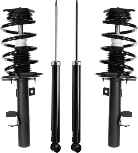Miniatura 61 de Detroit Axle - Puntales y Amortiguadores para Chevy Traverse Buick Enclave GMC Acadia Saturn Outlook 2007-2012, 2 puntales delanteros con resorte