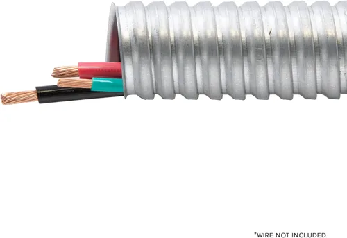 Miniatura 9 de Maxxima 1/2 pulg. x 25 pies Conducto flexible de acero galvanizado, Greenfield Electrical, rollo de 25 pies