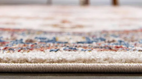 Miniatura 4 de Unique Loom Utopia Collection Alfombra tradicional, geométrica, tribal, tonos cálidos beige (9 pies 0 x 12 pies 0)