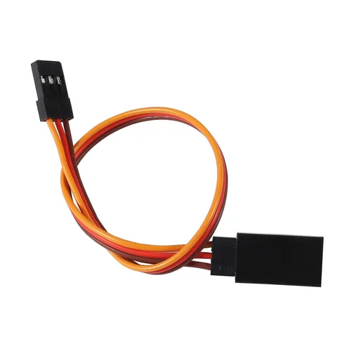 Miniatura 4 de ACEIRMC Cable de extensión servo de 3 pines hembra a macho conector de cable JR para control remoto RC Car Airplanes (39.4 in)