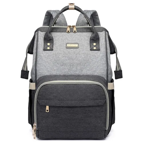 Miniatura 25 de Mochila para pañales, bolsas de pañales para bebés, niñas y niños, bolsas de bebé para mamás papás, bolsa cambiadora de pañales con bolsillos Azul