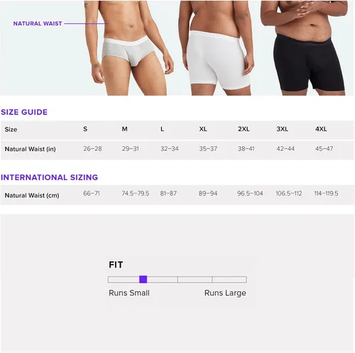 Miniatura 2 de MeUndies Ropa interior de algodón elástico para hombre con bragueta Paquete de 3 Tela exclusiva de Tienda