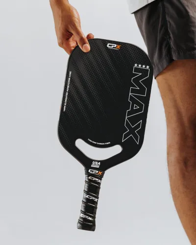 Miniatura 9 de CPX MAX T700 - Raqueta alargada de fibra de carbono cruda, grado profesional Negro series