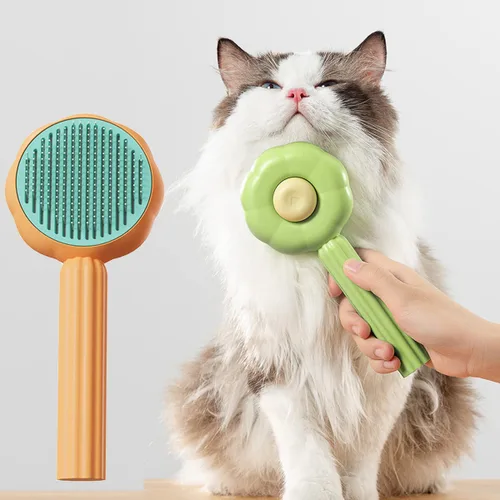 Miniatura 8 de Peine mágico para mascotas, cepillo de aseo para mascotas, cepillo para gatos y perros, cepillo para limpieza de masajes de mascotas, cepillos más