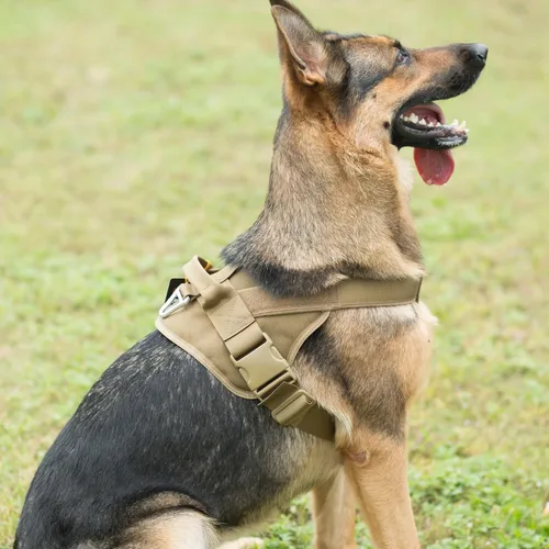 Miniatura 6 de EXCELLENT ELITE SPANKER Arnés táctico para perro, arnés de patrulla militar, chaleco de servicio para perro, chaleco militar para perro, chaleco