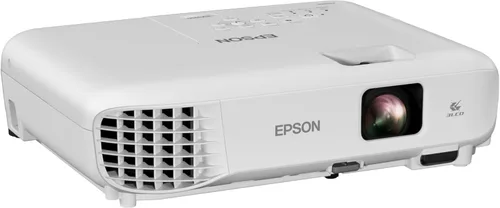 Epson EX3290 Proyector 3LCD WXGA de 3 chips, 4,000 lúmenes de alto brillo de color, 4,000 lúmenes de brillo blanco, 2 x HDMI, altavoz incorporado