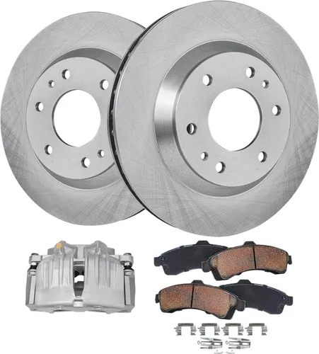 Miniatura 80 de Detroit Axle - Rotores de freno para Ford Mustang 2015 2016 2017 2018 2019 2020 2021 2022 2023 Rotores de freno de disco 2016 2017 2018 2019