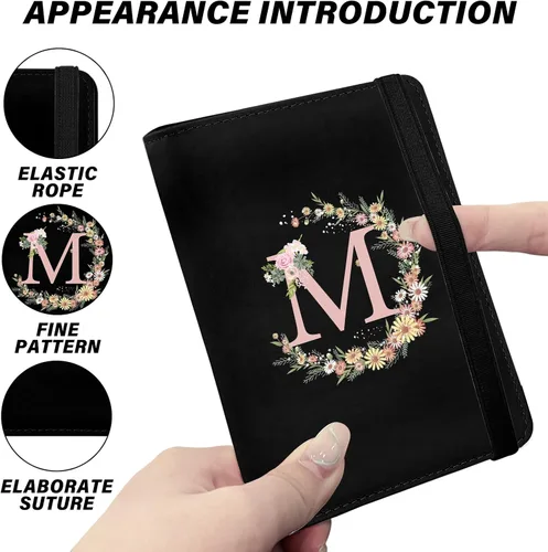 Miniatura 4 de Linda Funda para Pasaporte y Soporte Combo, Cubierta para Pasaporte con Bloqueo RFID, Compatible con Billetera para Hombres y Mujeres, Protector