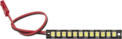 Miniatura 5 de Barra de luz impermeable para parachoques delantero y trasero de 2.283 in y 2.756 in, compatible con traxxas 1/10 MAXX RC Car Truck Accesorios