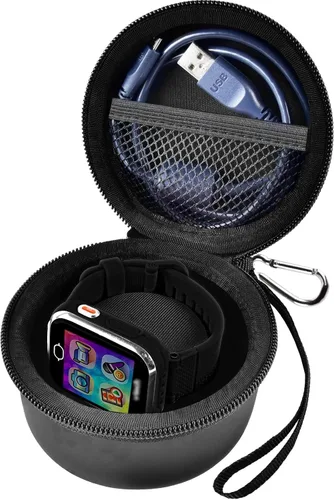 Miniatura 10 de Funda compatible con Vtech KidiZoom Smartwatch DX4, DX2, DX3, para Little Tikes Tobi/para Watch 2/para Gizmo Watch, relojes para niños, caja de Negro