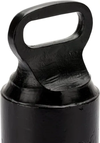 Miniatura 3 de CRAFTSMAN ROAD Tope de puerta de hierro fundido – Decorativo, peso pesado con lastre para puerta – 4 lb antiguo de pie libre – 6" x 3" tope