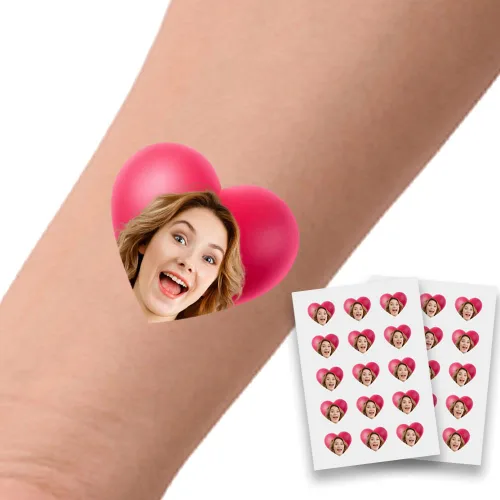 Miniatura 26 de Tatuajes temporales personalizados para fiestas, tatuajes divertidos de cerveza, regalo de cumpleaños para adultos, amigas, mujeres y hombres