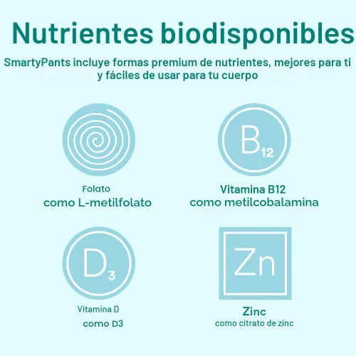 Miniatura 10 de SmartyPants Vitaminas prenatales para mujeres, gomitas multivitamínicas: aceite de pescado Omega 3 (EPA/DHA), biotina, metilfolato, vitamina D3, C