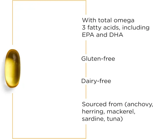 Miniatura 3 de Integrative Therapeutics Pure Omega HP - Suplemento de aceite de pescado para apoyo nutricional - Apoya la salud del corazón* - Sin eructos a