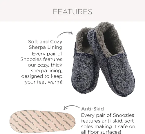Miniatura 2 de Snoozies Slippers for Men - Mens Slippers - Soft Plush Camo Slippers