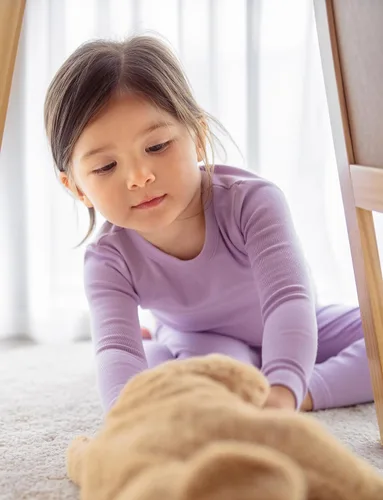 Miniatura 54 de AVAUMA - Pijama para niños y niñas de algodón básico para uso diario