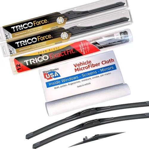 Miniatura 25 de Limpiaparabrisas Performance Beam compatibles con Toyota Tercel 1980 (juego de 2) limpiaparabrisas