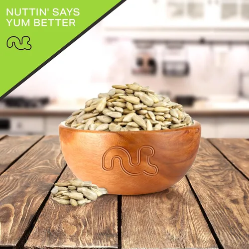 Miniatura 8 de NUT CRAVINGS - Granos de semillas de girasol crudas para comer, sin sal, sin cáscara, (16 onzas - 1 libra) empaquetadas frescas en bolsa resellable