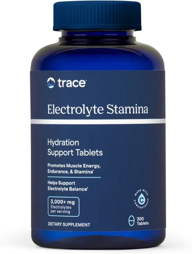 Trace Minerals - Suplemento de hidratación diaria para equilibrio electrolítico, apoyo energético, espectro completo de minerales iónicos, vegano,
