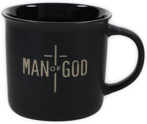 Miniatura 8 de Regalos de Arte Cristiano Taza de Café de Cerámica Estilo Campamento Azul – 13 oz. Taza de Café y Té Inspiradora con Escritura y Versículo
