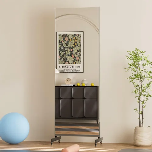 Miniatura 17 de Brisafe Mirror Film, Made in Japan, Unbreakable, 360° Foldable, Double-Sided Mirror, Lightweight, Width 47.2 x Height 66.9 inches (120 x 170 cm)
