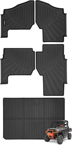 Miniatura 30 de Alfombrillas de piso Naibeve para Ford Edge 2015 2016 2017 2018 2019 2020 2021 2022 2023 2024 2025 - Ajuste personalizado para todo clima