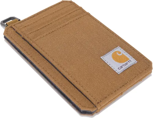 Miniatura 4 de Carhartt Carteras delgadas de nailon con bolsillo frontal para hombre