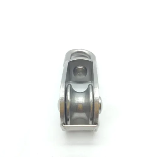 Miniatura 3 de Grúa de cuerda de alambre de acero inoxidable M25, bloque de polea doble, grúa de elevación, gancho giratorio de un solo bloque de polea, rueda