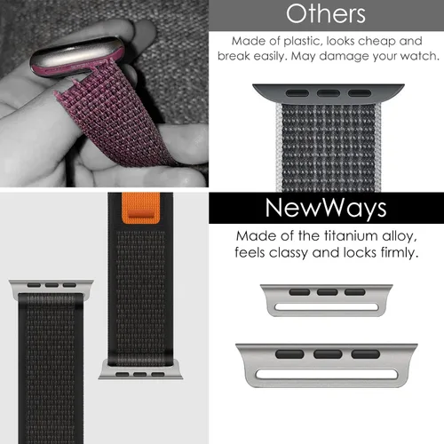 Miniatura 5 de Trail Loop - Correa de nailon compatible con Apple Watch