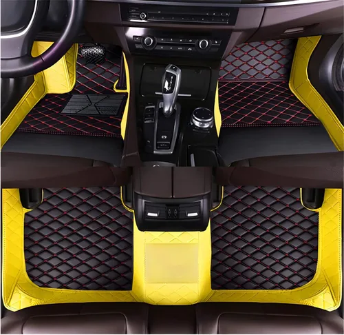 Miniatura 10 de MAEVEN Alfombrillas de cuero personalizadas para automóvil, compatibles con sedanes, autos deportivos, SUV, camiones, protección de cobertura