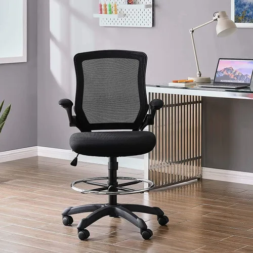 Miniatura 2 de Silla giratoria Modway Veer, Negro