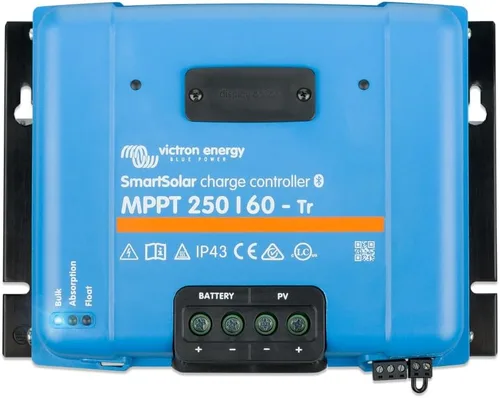 Victron Energy SmartSolar MPPT Tr - Controlador de carga solar (Bluetooth), controladores de carga para paneles solares, 250 V, 60 amperios,