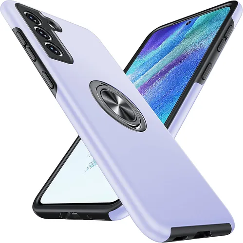Miniatura 13 de Anqrp Diseñada para Samsung Galaxy S22 Ultra Funda, Incorporada [Protección contra Caídas de 15 Pies][Disipación de Calor] Protección de Grado Rojo