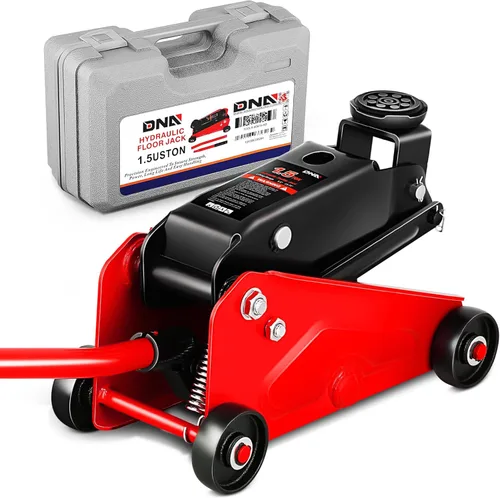 Miniatura 11 de DNA Motoring Gato Hidráulico de Carretilla de Perfil Bajo para Servicio/Piso, Capacidad de 1.5 Toneladas (3000 libras), Rango de Elevación