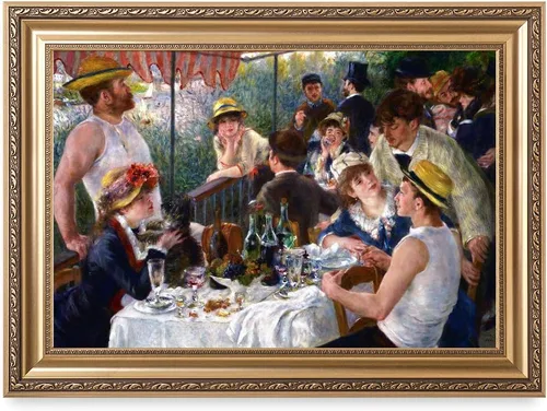Miniatura 43 de DECORARTS - El almuerzo de los remeros de Pierre-Auguste Renoir. Impresiones giclée sobre lienzo. Mejora la decoración de tu hogar y oficina
