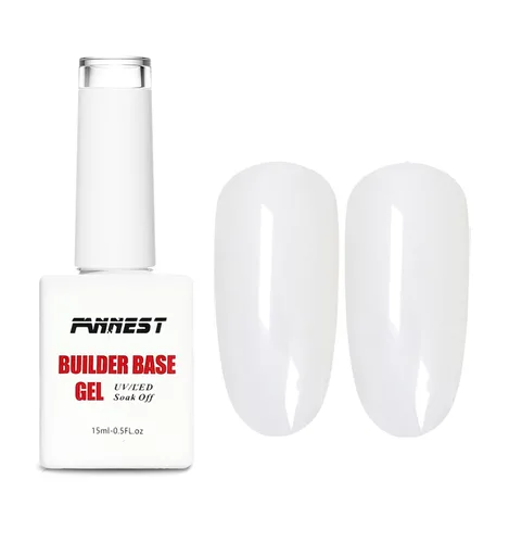 Miniatura 17 de Kit de Gel Constructor Gel Base de Goma Esmalte de Uñas, 15ml*2pcs (0.51 fl oz x 2 piezas) Para Engrosamiento de Uñas, Extensión de Fortalecimiento