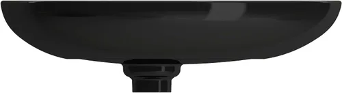 Miniatura 5 de BOCCHI Etna Vessel Arcilla refractaria 23.25 pulgadas con tapa de drenaje a juego en negro