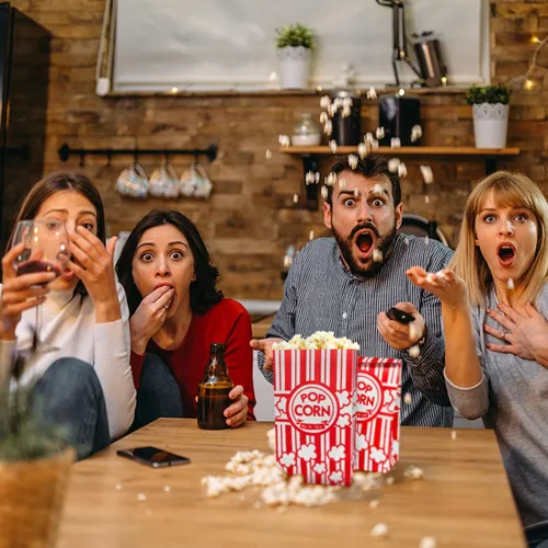 Miniatura 5 de 100 bolsas de palomitas de maíz de fondo plano, bolsas de papel de 2 onzas para la familia, noche de película, béisbol, carnaval, Navidad, fiesta