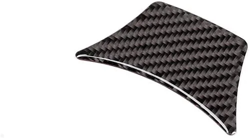 Miniatura 8 de YIWANG - Pegatina de fibra de carbono para el interior del volante, para BMW Serie 5 F10 F18 2011-2017